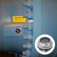 thumbnail image 5 of Uxcell M16x1.5mm Male Threaded Aluminum Glass Air Compressor Oil Level Gauge Sight Glass, 5 of 5