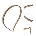 thumbnail image 3 of Unique Bargains 1 Pc Fashion Acetate Headbands for Women Blue Brown, 3 of 6