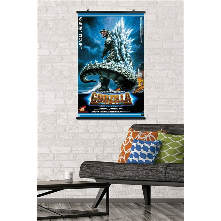 ゴジラ ファイナルウォーズ　GODZILLA　シルクスクリーンポスター　Foil Godzilla: Final Wars - Foil Variant – Bottleneck Gallery