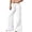 White, variant on Fnooota Women's Wide Leg Jeans, Baggy Mid Rise Stretchy Casual Denim Pants with Pockets Orange Size S-3XL