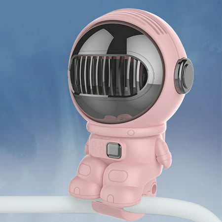 

Xewsqmlo Clips Cooler Fan Angle Adjustment Travel Stroller Fan Bladeless for Home Bedroom