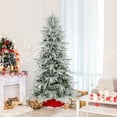 thumbnail image 4 of Costway 7 FT Artificial Christmas Tree with 820 PE PVC Branch Tips & 340 LED Lights, 4 of 10