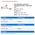 thumbnail image 2 of Rear Right Upper Control Arm - Compatible with 2004 - 2009 Jaguar XJR 2005 2006 2007 2008, 2 of 2
