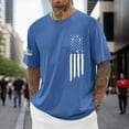 thumbnail image 2 of TOWED22 Men's Patriotic Shirts Distressed American Flag Workout Gym Muscle T-Shirts Light Blue,3XL, 2 of 4