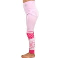 thumbnail image 5 of TeeHee Little Kids Girls Fashion Cotton Leggings (Footless Tights) 3 Pair Pack, 5 of 8
