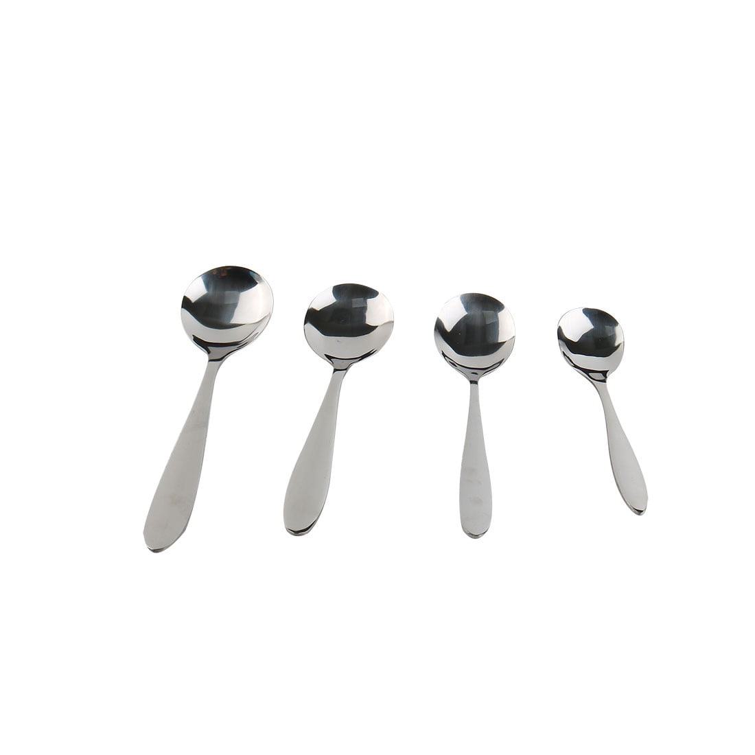 Unique Bargains Stainless Steel Spoons 4 in 1 Kitchenware for Cooking