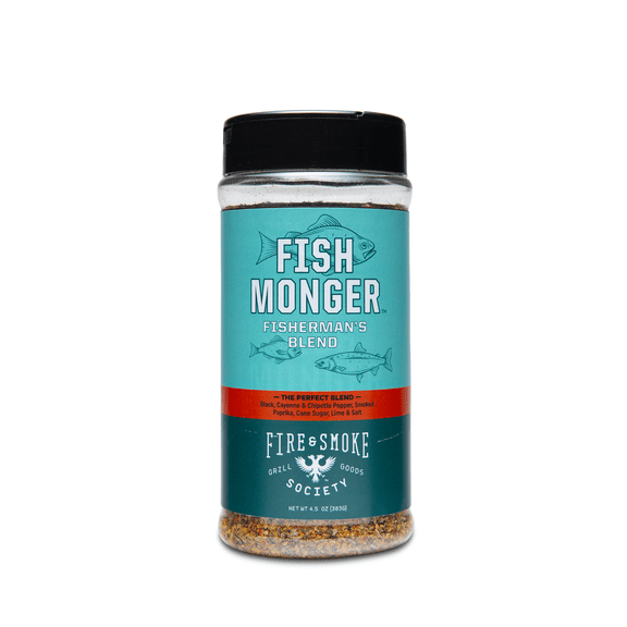 Fire & Smoke Society Fish Monger Seafood Seasoning, 9.5 oz Mixed Spices & Seasonings