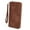 Retro Brown, variant on UTO Wallets for Women PU Leather Zip Around Clutch Purse Card Holder Large Capacity Ladies Phone Wristlet(Black)
