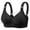 Black, variant on Wensltd Bras for Women Full Coverage Bras Adjustable Straps Comfortable Breathable Everyday Wear Office Work 36A to 46B