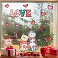 thumbnail image 5 of Valentines Day Window Clings - Cuttable Heart Stickers for Glass, Mirror, Home Decor - Removable & Reusable Valentines Decorations for Office, Classroom, Party by PALIFEUR, 5 of 6