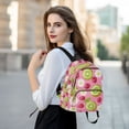 thumbnail image 6 of FORMRS Mini Backpack Purse for Women Travel Daypack Casual Shoulder Bag, Floral Raspberries, 6 of 7