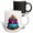 Multicolor, variant on 3drose, Colorful and Fun Two Layer Cake Illustration, 11oz Magic Transforming Mug