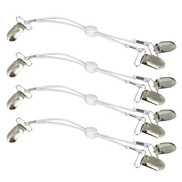 Correas de cama Zulema 4 Uds Soporte de clips de sábanas