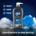 thumbnail image 6 of (4 pack) Dial Refresh 3-in-1 Men's Body Wash for Body, Hair & Face, Blue Sage Scent, 32 fl oz, 6 of 24