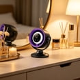thumbnail image 4 of Rechargeable Desk Fan, Portable Mini Table Fan with LED Light and Digital Display, Stepless Speed Control USB-C Fan for Office, Bedroom, Home, Travel, 4 of 7