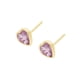 thumbnail image 2 of Arete para Mujer con Cristal Fino Swarovski en Forma de Corazon Mini – Bañado en Oro 14k– Arete Elegante y Brillante, Aretes de Mujer de Moda– Joyería para Mujer de Moda– Regalo especial Ortiz Espinosa Temporada, 2 of 6