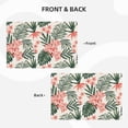 thumbnail image 2 of Placemats Set Of 4 / 6, Lilies Flowers Pine Green Leaves Placemats For Dining Table Indoor/Outdoors Heat Resistant Washable Placemats 18" X 12", 2 of 7