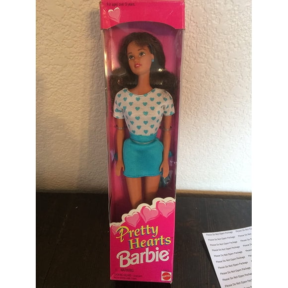 Muñeca Barbie Pretty Hearts Mattel 1995 Modelo #14475