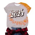 thumbnail image 4 of Fiudx Liquidación de Ofertas Flash Blusas y Blusas de Cuello Redondo de Manga Corta Informales a La Moda para Mujer, 4 of 6