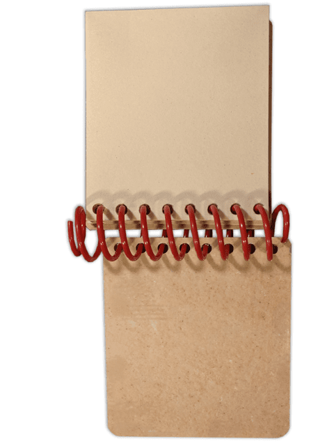 Handcrafted COOKIE Handy Dandy Notebook