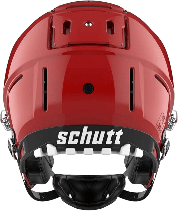 Schutt F7 VTD Adult Football Helmet - Collegiate Package (L, Scarlet)