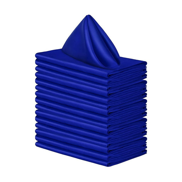 Decodeary 20pcs/set Elegant And Fashionable Table Napkins For All Occasions Fashionable And Elegant Not Fading blue