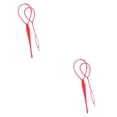 thumbnail image 3 of Soidarity 2 uds accesorios mágicos para el cabello buen DIY peinado para el cabello decoración de plástico para el cabello para rojo 2piezas, 3 of 6