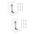thumbnail image 6 of Raindrops 20 Sets  Adhesive Furniture Wall Anchors Anti Tip No Drill Furniture Anchors for Baby Proofing, 6 of 8