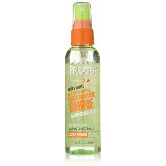 Garnier Fructis Style Shine Glossing Spray w/ Sleek Argan Oil, 3oz, 12-Pack