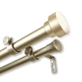 thumbnail image 1 of InStyleDesign  Beret 1 inch Diameter Adjustable Double Curtain Rod, 1 of 5