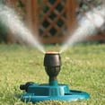 thumbnail image 1 of Xihbxyly Aspersor de Jardín con Rotación de 360 Grados, Base Ancha y Robusta, Riego Eficiente para Césped, Jardines de Flores y Hortalizas, Diversión de Verano, Rotación Automática, Tamaño 20,5 X 18, 1 of 7