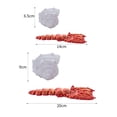 thumbnail image 2 of Movable Joints Hermit Crab 3d Printed Hermit Crab Figurine with Movable Joints Articulated Animal Model for Desktop Decoration Kids Adults Gift, 2 of 4