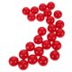 thumbnail image 5 of BRIGHTFUFU 25 bolas de lotería de plástico huecas para actividades de mesa, pelotas de ping pong para decoración de fiestas, 40 mm de diámetro, color rojo, 5 of 8