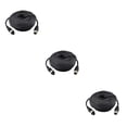thumbnail image 1 of Maytalsory Sturdy 4Pin Video Extension Cable Wire for Bus Truck Reversing Rear View Camera Black 15M 3Set, 1 of 6