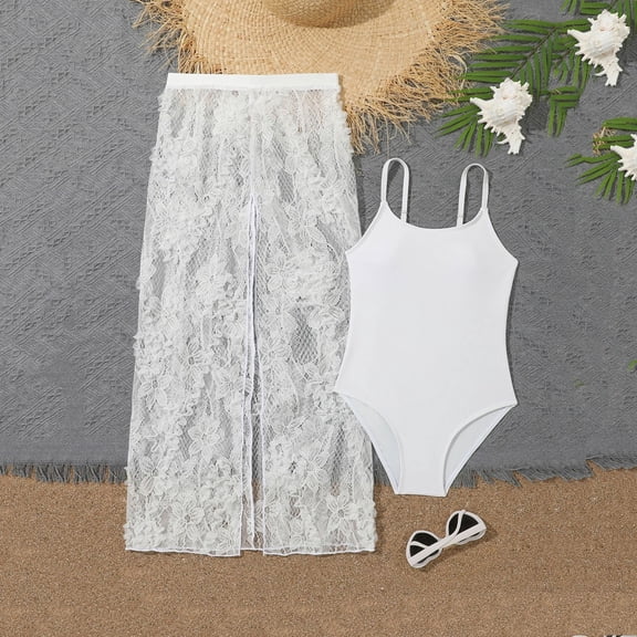 Shachafan High Elasticity Girls Swimsuit Bikini Fashion Swimwear For Girls And Big Kids Kids Swim Suit with Shorts