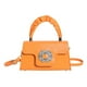 thumbnail image 1 of Bolso de mano de PU Cute Street Qarigey para mujer con correa extraíble, versátil de cuero de PU, bolso de mensajero y de hombro naranja, 1 of 6