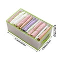 thumbnail image 3 of Bdday Closet Storage Bins Foldable Clothing Storage Box Wardrobe Classification Container Household Clothing Bedroom Socks Pants Drawer Organizers Home Storage, 3 of 6