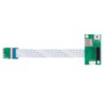thumbnail image 2 of Tarjeta adaptadora de cable de extensión Mini PCI-E a PCI-E con ranura vertical Eccomum Cable de extensión, 2 of 6