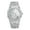Silver, variant on Luxurious Rhinestone Quartz Watch - Elegant Party Dress Watch for Men Perfect for Everyday Wear and Special Occasions