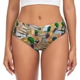 thumbnail image 1 of Balery Mallard Ducks Ropa Interior de Algodón para Mujer con Dibujo – Braguitas Cómodas y Elásticas, Estilo Clásico-XX-Large, 1 of 6
