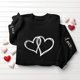 thumbnail image 5 of TaTaai Women's Valentine's Day Printed Sweatshirt, Long Sleeve Pullover Top, Round Neck Romantic Blouse, Cute Casual Wear Gift, 5 of 5