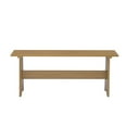 thumbnail image 5 of Linson Pine Wood Large Backless Bench, 5 of 18