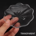 thumbnail image 5 of 4pcs Glass Tea Saucers Glass Costers Glass Tea Cup Mats Tea Set Saucers Glass Saucers, 5 of 7