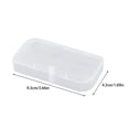 thumbnail image 3 of pitrice Storage Boxes Lids Rectangular Empty Clear Embroidery Craft Holder Jewelry Container Plastic Sundries Organizer, 3 of 7