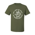 thumbnail image 2 of Wild Bobby, Faith Hope & Love Three Things That Last Forever Inspirational/Christian Men Graphic Tee, Military Green, XX-Large, 2 of 6