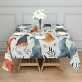 thumbnail image 3 of Multicolor Christmas Gnome Pattern Square Tablecloth,Waterproof Square Table Cover,Wipeable Spillproof Washable Table Cover for Home Kitchen Party Decor 42"X42"(107x107cm), 3 of 6