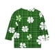 thumbnail image 2 of Pullover de Cuello Redondo de Impresión Casual de St. Patrick para Niños Y Niñas, 2 of 5