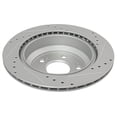 thumbnail image 2 of Geelife Brake Rotor Drilled & Slotted Coated Rear For 2005-2012 RL Base 2008 RL Elite RL, 2 of 9