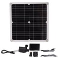 thumbnail image 2 of Yajisi 100W Solar Water Pump Kit with 22W DC12V Pump, 100W Solar Panel, Battery Box, Intelligent Control, Eco‑Friendly Garden Irrigation, 2 of 7