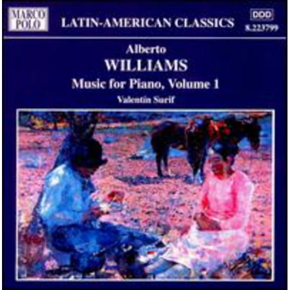 A. Williams - Piano Music-Vol. 1 - Music & Performance - CD